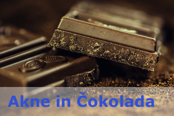 Čokolada in akne